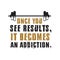 Fitness Quote and Saying, Best for Print Design like poster, t shirt