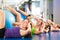 Fitness - Training and workout in gym