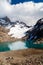 Fitz Roy mountain and Laguna de los Tres lake