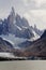 Fitz Roy peak at Los Glaciares national park.