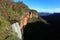 Fitzroy Falls cliff landscape panoramic view