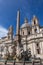 Fiumi Fountain and Sant Agnese in Agone in Rome