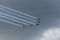 Five Aircrafts in the sky