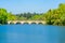 Five-arch bridge over Virginia Water lake