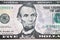 Five dollars with image of Abraham Lincoln