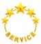 Five golden star service