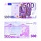 Five hundred euro