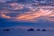 The Five Islands, Koh Samui, Thailand, during the last evening sun