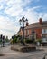 The Five Lamps Streetlamp in Derby City Centre