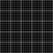 Five millimeter white graph grid on black, seamless pattern