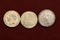 Five pesetas spain old coins