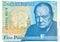 Five Pound Note with Winston Churchill Portrait