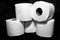 Five rolls of toilet paper