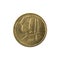 Five spanish peseta coin 1984 obverse