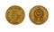 Five Sri Lankan rupee coin