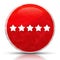 Five stars rating icon metallic grunge abstract red round button illustration