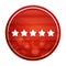 Five stars rating icon realistic diagonal motion red round button illustration