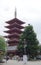 Five storied pagoda