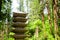 Five Storied Pagoda of Dewa Shrine in Mt. Haguro, Yamagata, Japan