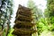 Five Storied Pagoda in Mt. Haguro, Yamagata, Japan