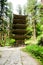 Five Storied Pagoda in Mt. Haguro, Yamagata, Japan