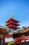 The Five-Storied Pagoda of Sensoji Temple