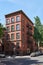 A five story brick residence, built in the 19th Century located Remsen St and Hicks St in Brooklyn Heights, NYC