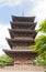 Five-story pagoda of Toji Temple in Kyoto. UNESCO site