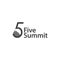 Five Summit Vector Template Design Illustration