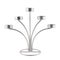 Five tea candles metal candelabrum