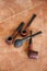 Five tobacco pipes