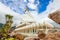 Five white Buddha at Phasornkaew Temple, Khao Kho District, Phetchabun Province, Thailand