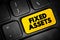 Fixed Assets - long-term tangible piece of property or equipment that a firm owns and uses in its operations to generate income,