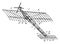 Fixed Wing Aeroplane, vintage illustration