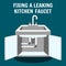 Fixing Leaking Kitchen Faucet Vector Banner