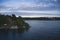 Fjaderholmarna island, SWEDEN - June 13, 2020. Fjaderholmarna island in the archipelago of Stockholm. photo taken by