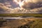 Fjadrargljufur - May 05, 2018: Panorama of the wild landscape of Fjadrargljufur, Iceland