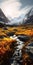Fjordanland Autumn Leaves: Hyper-realistic Renderings Of Unreal Landscapes