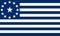 flag of Alleged Mormon 1877, America. flag representing extinct country, ethnic group or culture, regional authorities. no