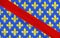 Flag of Allier, France