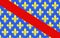 Flag of Allier, France