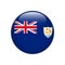 Flag Anguilla button