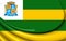 Flag of Aracaju, Brazil.