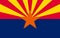 Flag of Arizona, USA