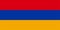 Flag Armenia vector illustration symbol national country icon. Freedom nation flag Armenia independence patriotism celebration