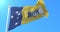 Flag of the Australian Capital Territory, Australia. Loop