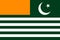 Flag Azad Jammu and Kashmir