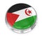 Flag badge - Sahrawi Arab Democratic