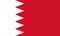 Flag of Bahrain Vector illustration quality line and live colour
