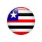 Flag Bandeira do Maranhao on button